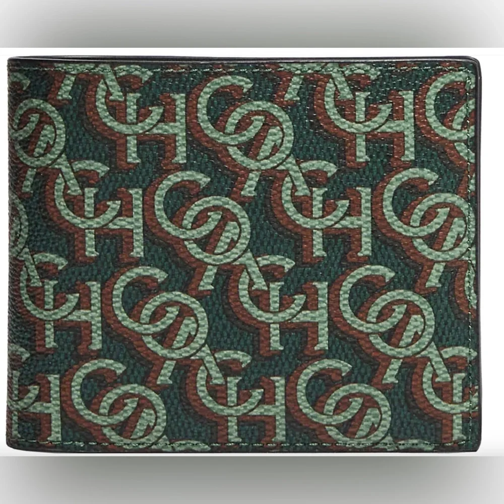 Coach 3 In 1 Wallet With Coach Monogram Print